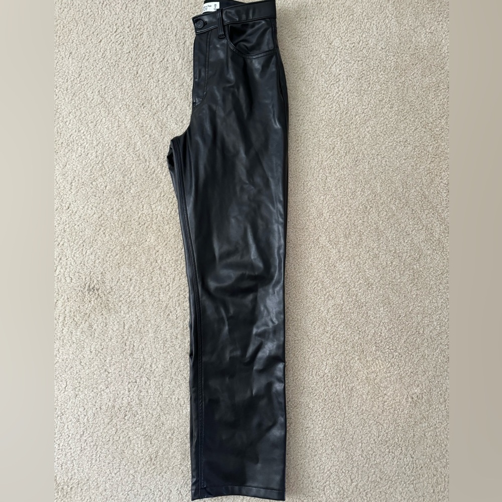 Abercrombie Vegan Leather Pants